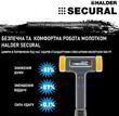 Молоток безынерционный HALDER SECURAL PLUS резиново/стальная рукоятка прямоугольный боек 30x40 полиуретан, 3380.140. Фото-6